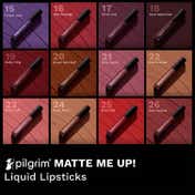 Pilgrim Matte Me Up Liquid Lipstick - Ruby Fling (3 ml)