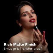 Pilgrim Matte Me Up Liquid Lipstick - Ruby Fling (3 ml)