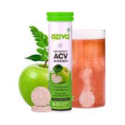 Oziva ACV Moringa Weight Loss 3-In-1 Fat Oxidation Formula, Green Apple (15 Tablets)