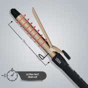 Vega Professional Pro Cera Curls 32Mm Curling Tong For Women With Ultra Fast Heat-Up
