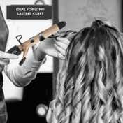 Vega Professional Pro Cera Curls 32Mm Curling Tong For Women With Ultra Fast Heat-Up