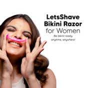 LetsShave Reusable Evior Bikini Line Razor for Women (3 pcs)