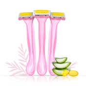 LetsShave Reusable Evior Bikini Line Razor for Women (3 pcs)