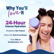 Aqualogica Illuminate+ Hydra Gel Moisturizer With Wild Berries & Alpha Arbutin (100 g)