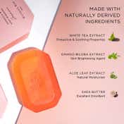 Kimirica Jasmine & Gardenia Luxury Soap Bar for Soft Moisturized Skin with Glycerin (85 g)