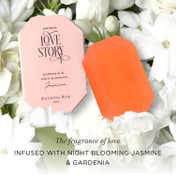Kimirica Jasmine & Gardenia Luxury Soap Bar for Soft Moisturized Skin with Glycerin (85 g)