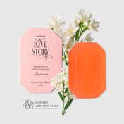 Kimirica Jasmine & Gardenia Luxury Soap Bar for Soft Moisturized Skin with Glycerin (85 g)