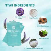 Oceglow Lavender Brightening Peel-off Powdered Mask for Radiant Glow (7 pcs)