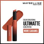 Maybelline New York Color Sensational Ultimatte Lipstick - More Caramel (1.7 g)