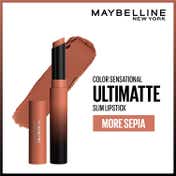 Maybelline New York Color Sensational Ultimatte Lipstick - More Sepia (1.7 g)