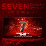 VILLAIN 7 Deadly Scents Trial Pack Of 7 X 8 Ml Pocket Liquid Perfume for Men (56 ml)