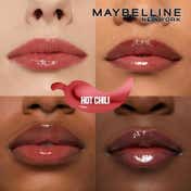 Maybelline New York Lifter Plump Plumping Lip Gloss - Hot Chili (5 ml)
