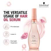 Schwarzkopf Professional Bonacure Repair Rescue Shampoo + Conditioner + Oil Ultime Rose Oil Combo