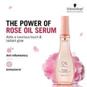 Schwarzkopf Professional Bonacure Repair Rescue Shampoo + Conditioner + Oil Ultime Rose Oil Combo