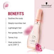 Schwarzkopf Professional Bonacure Repair Rescue Shampoo + Conditioner + Oil Ultime Rose Oil Combo