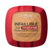 L’Oreal Paris Infallible 24H Fresh Wear Foundation In A Powder - Hazelnut 330 (9 g)