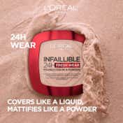 L’Oreal Paris Infallible 24H Fresh Wear Foundation In A Powder - Hazelnut 330 (9 g)