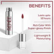 Renee Gloss Stay Transferproof Glossy Liquid Lip Color - 012 Nude Sia (3.5 ml)