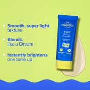 Aqualogica Bright+ Tone Up Sunscreen, Super Light, SPF 50+ PA++++ (50 g)
