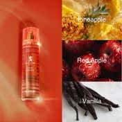 Giordano Lush Velvet Body Mist (250 ml) Contains Pineapple, Red Apple & Vanilla