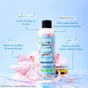 LOVE beauty AND planet Jojoba Oil, Hibiscus Hydrate Shampoo (200 ml) and Hair Mask (200 ml) Combo