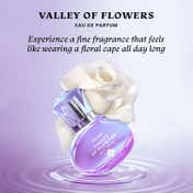 Foxtale Valley of Flowers Eau De Parfum Long Lasting Floral Perfume (50 ml )