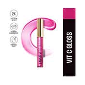 Lakme Superglowvit-C Gloss - Insta Pink C1 (2.5 ml)