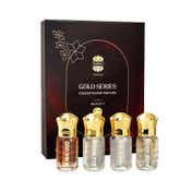 Ajmal Gold Series Attar Gift Set Alcohol Free Concentrated Perfume for Men & Women (20 ml)