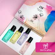 AND Eau De Parfum Gift Set for Women Long-Lasting Fragrance Luxury Perfume Collection (4 pcs)