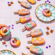 The Sass Bar Whipped Cream Sunset Donut Soap (80 g)