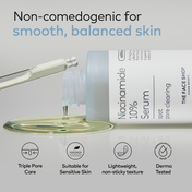 The Face Shop 10% Niacinamide Korean Serum - for Oily Skin, Reduces Oil & Minimizes Pores (30 ml)