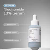 The Face Shop 10% Niacinamide Korean Serum - for Oily Skin, Reduces Oil & Minimizes Pores (30 ml)