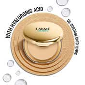 Lakme 9to5 Hya Matte Pressed Powder - Sand (9 g)