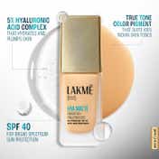 Lakme 9to5 Hya Matte Foundation + Hyaluronic Acid - Neutral Almond (25 ml)