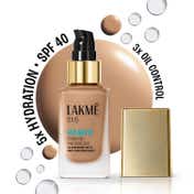 Lakme 9to5 Hya Matte Foundation + Hyaluronic Acid - Neutral Almond (25 ml)