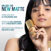 Lakme 9to5 Hya Matte Foundation + Hyaluronic Acid - Neutral Almond (25 ml)