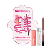 Huda Beauty Habibti Face & Lip Trio - Multicolor (3 pcs)