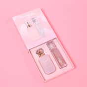 Kayali and Huda Beauty Yummy Kiss Perfume and Lip Gloss Gift Set – Limited Edition