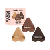Huda Beauty Mini Hearts Powder Puff Trio 2025
