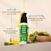 LOVE beauty AND planet Olive Oil & Peptide Bond Repair Damage Rescue Serum Creme (50 ml)