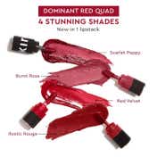 KIRO Four Play Non Stop Airy Matte Liquid Lip - Dominant Red Quad (6 ml)