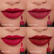 KIRO Four Play Non Stop Airy Matte Liquid Lip - Dominant Red Quad (6 ml)