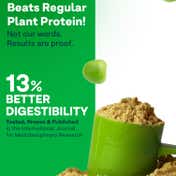 Oziva Bioactive Plant Protein for Endurance and Muscle Recovery Plant Based - Mango Delight (500 g)