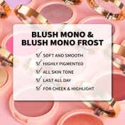 Oulac Blush Mono Frost - F01- Love Attraction (4.8 g)
