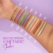 Charmacy Milano Duo Drama Eyeliner - Multichrome and Metallics - 12 (0.76 g)