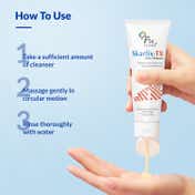 Fixderma Skarfix -TX Cleanser Kojic Acid Niacinamide  For Dark Spots Exfoliators Face Wash (75g)