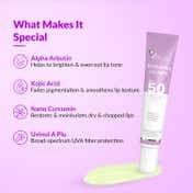 Fixderma 4% Kojic Acid Brightening Lip Balm (15ml)