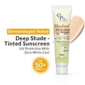 Fixderma Sunscreen SPF 50 PA+++ Shadow Tinted Sunscreen Deep SPF50 PA+++ With Vitamin E (30g)
