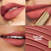 Lakme 9to5 Hya Matte Lipstick - Boss Lady Brown (3.6 g)