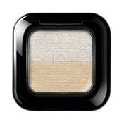 KIKO Milano Bright Duo Eyeshadow - 01 Metallic White - True Gold (1.8 g)